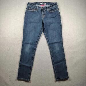 Denizen Womens 4 28x26 Dark Wash Modern Skinny Jeans Stretch Denim EUC Blue Slim